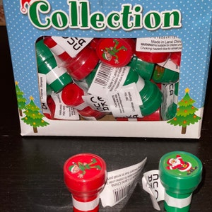 4x Christmas Ink Stampers Xmas party favours Christmas stocking fillers image 7