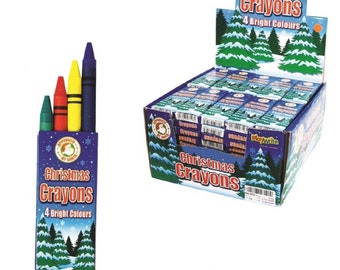 Crayons de Noël - Conception de Noël - Remplisseur de bas - remplisseur de sacs de fête