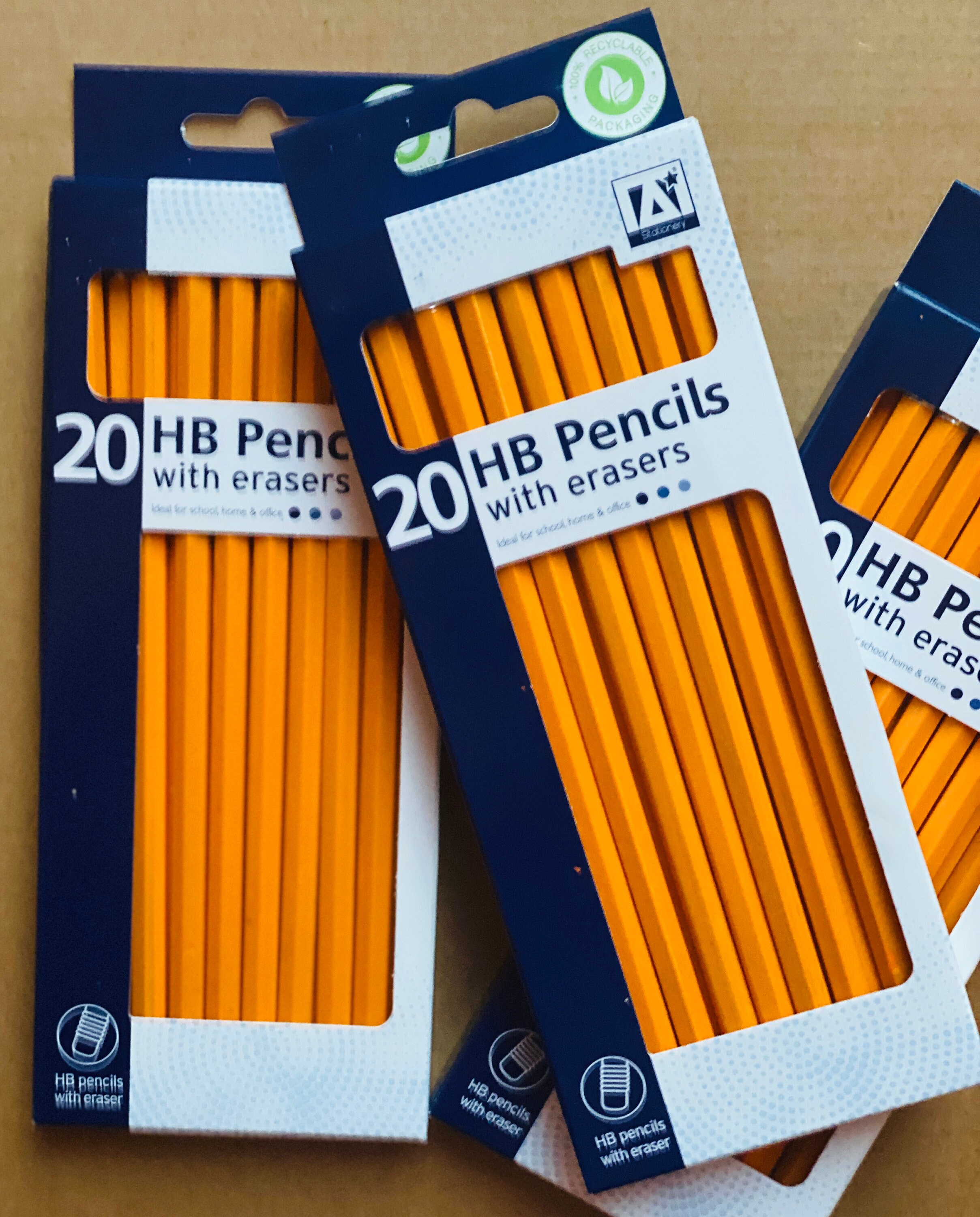 Special Offer HB Pencils With Erasers Etsy New Zealand