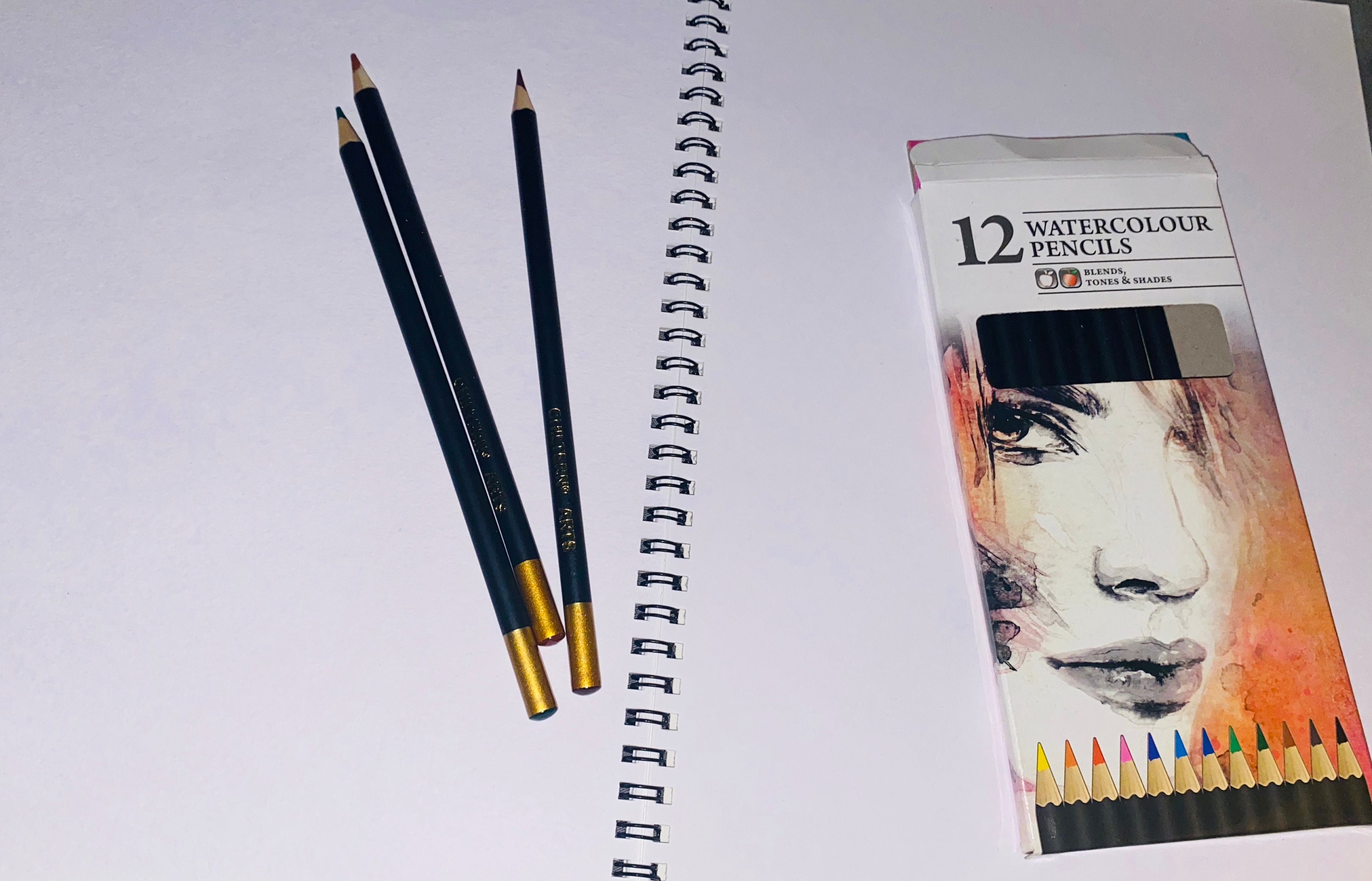 12 Aquarellstifte - Etsy.de