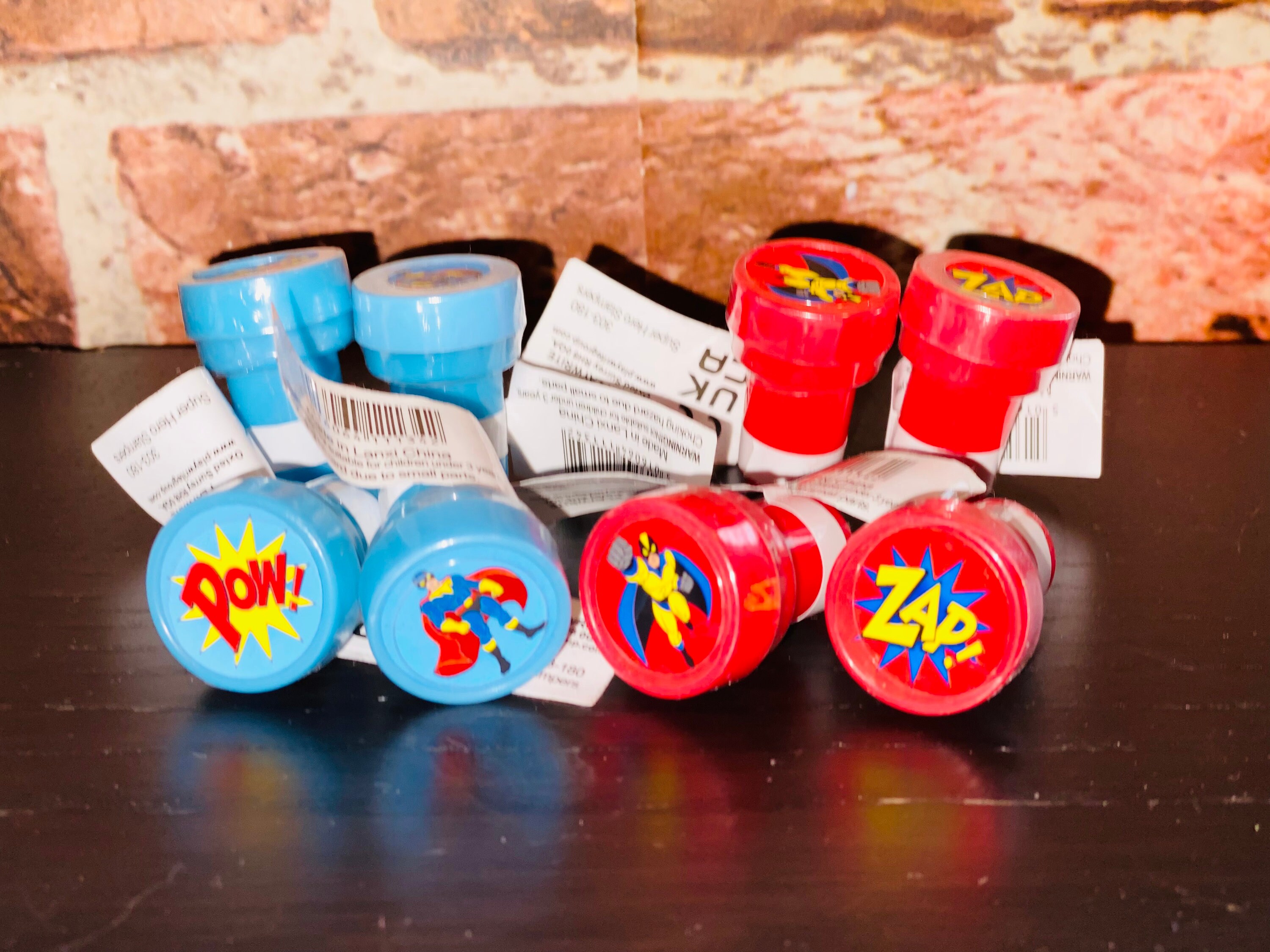 Superhero Ink Stampers Party Favours Lucky Dip Prizes Etsy UK — free download