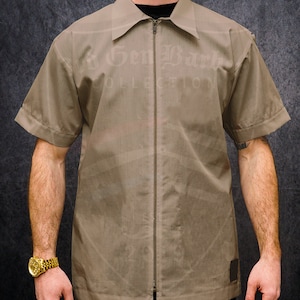 Barber Cut Jacket / Smock “Professor” Desert Tan