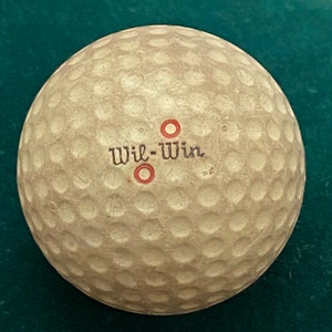 VINTAGE Wilson Wil- Win Circa 1940’s Rare Golf Ball