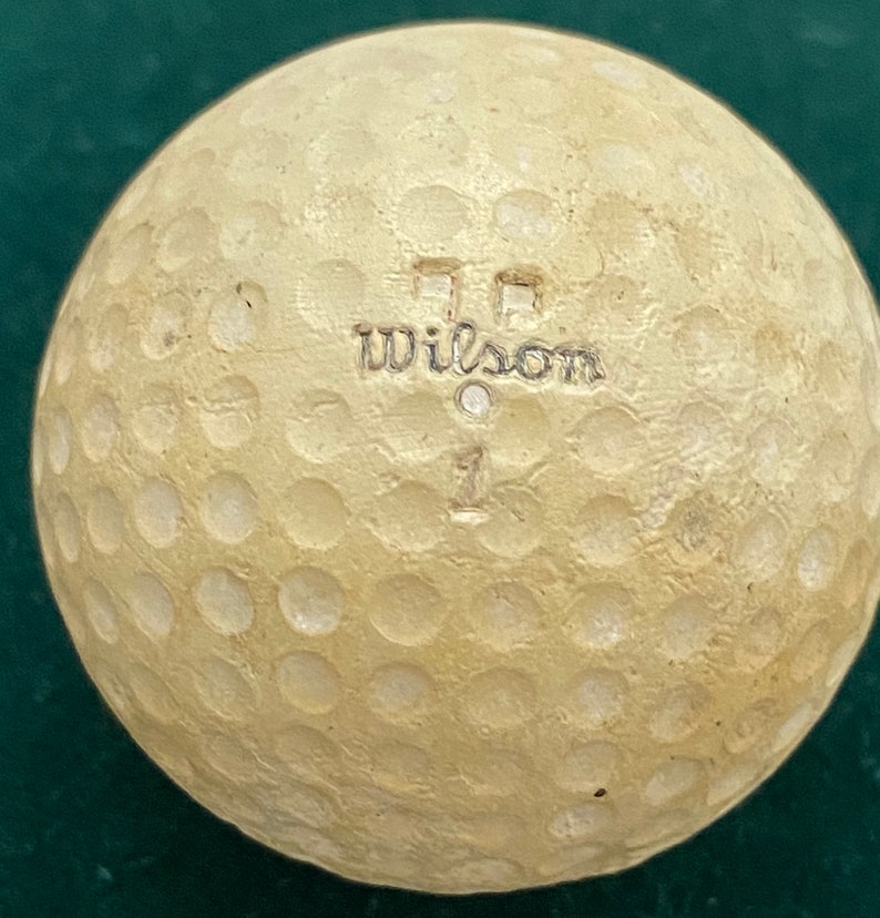 VINTAGE Wilson K28 Distance Cadwellgeer Cover 1 Circa 1950s Rare Golf