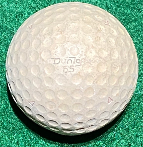 Antique Dunlop 65 England 4 Circa 1930/40s Rare Golf Ball 