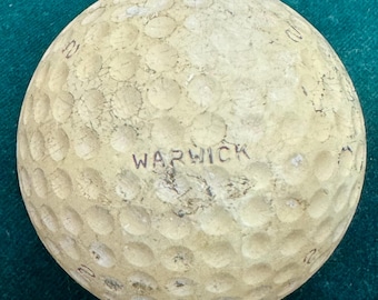 Antique Warwick #2 Small Dimple Circa 1930’s Rare Golf Ball