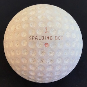 ANTIQUE VINTAGE Spalding Dot #1 Cadwell-Geer Cover  Rare Circa 1940’s in very good condition