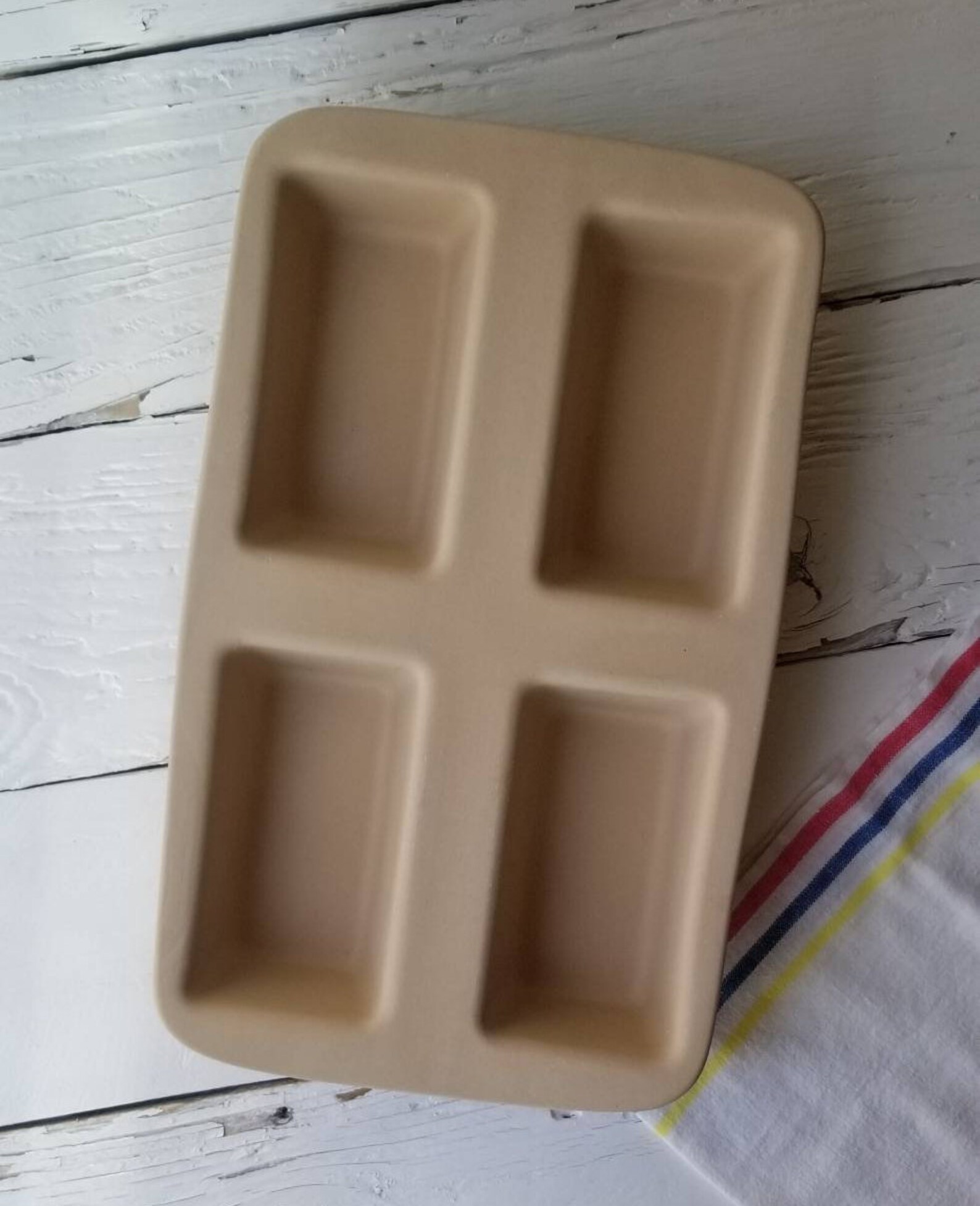 Stoneware Mini Loaf Pan Pampered Chef Stoneware Mini Loaf Etsy