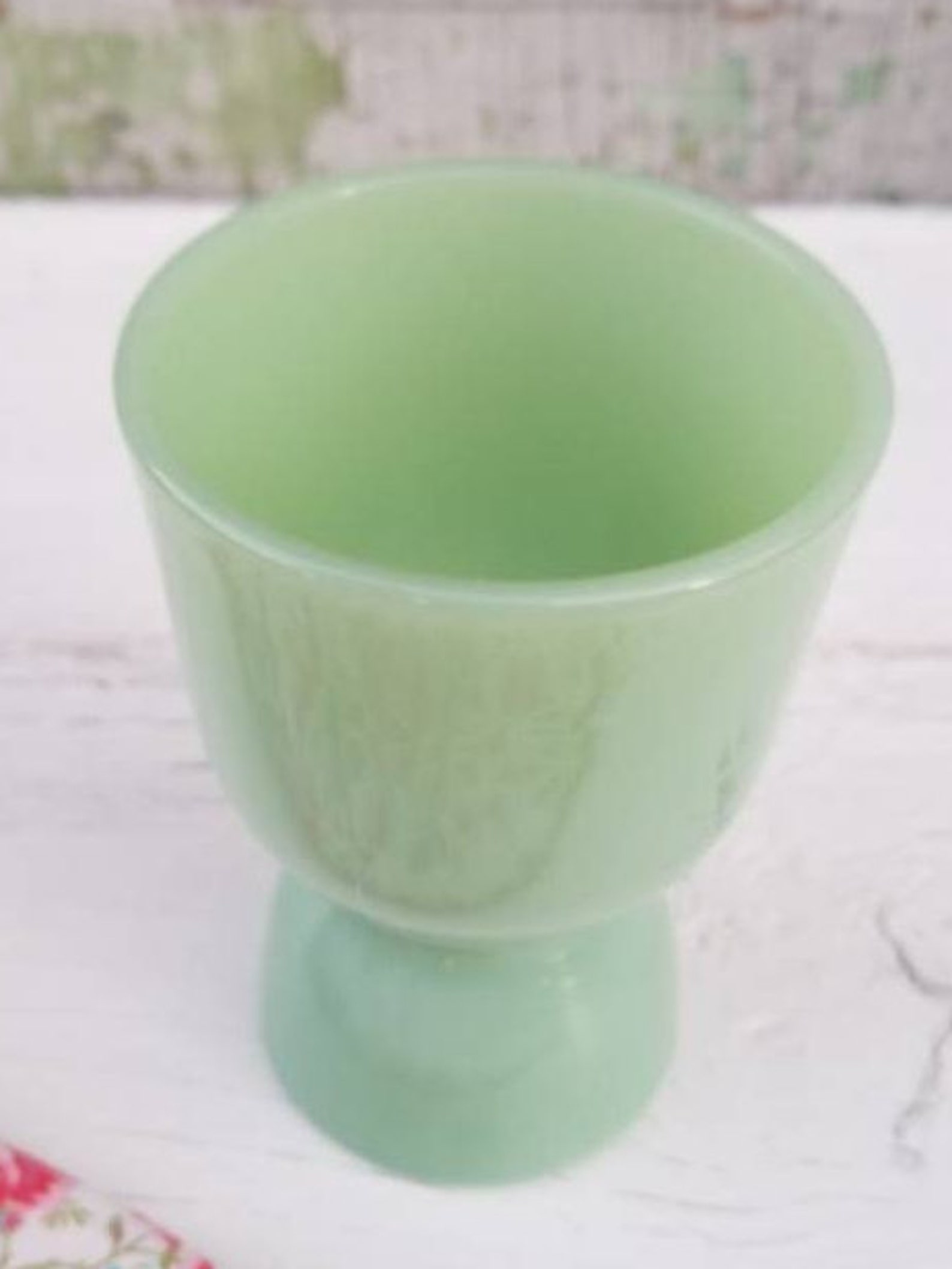 Vintage Jadeite Double Egg Cup Fire King Jadeite Breakfast Etsy