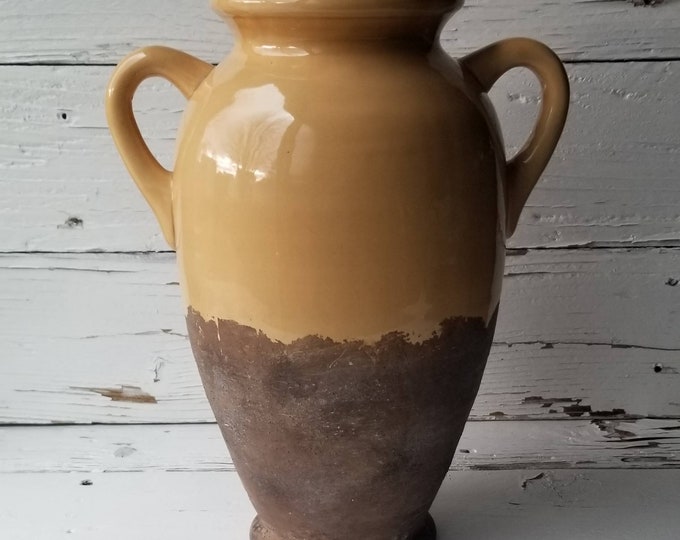 Tuscan Olive Jar Vase Southern Living at Home Large Maize Tuscan Olive