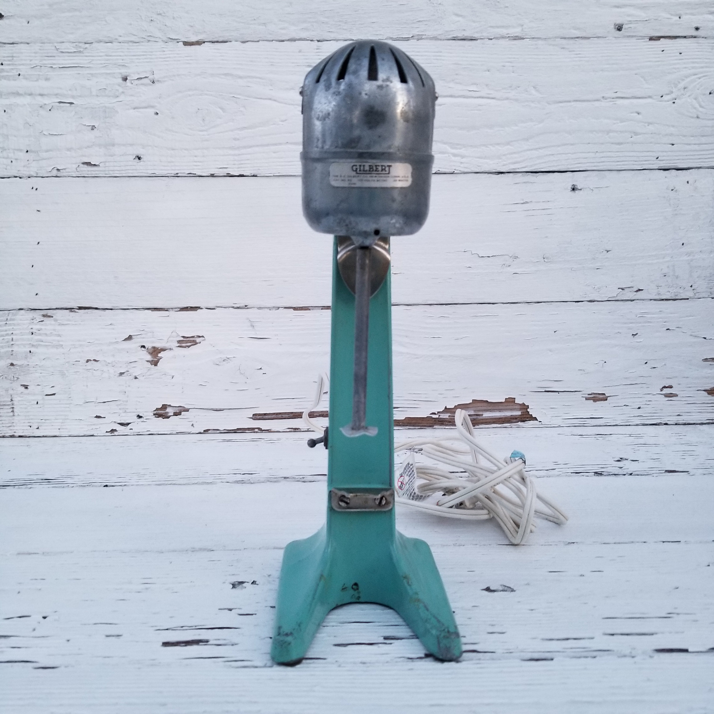 Vintage Gilbert Milkshake Mixer Blender (no Cup) - Metal Malt Maker - Heavy Duty Gilbert Milkshake Machine - Retro Mixer Blender