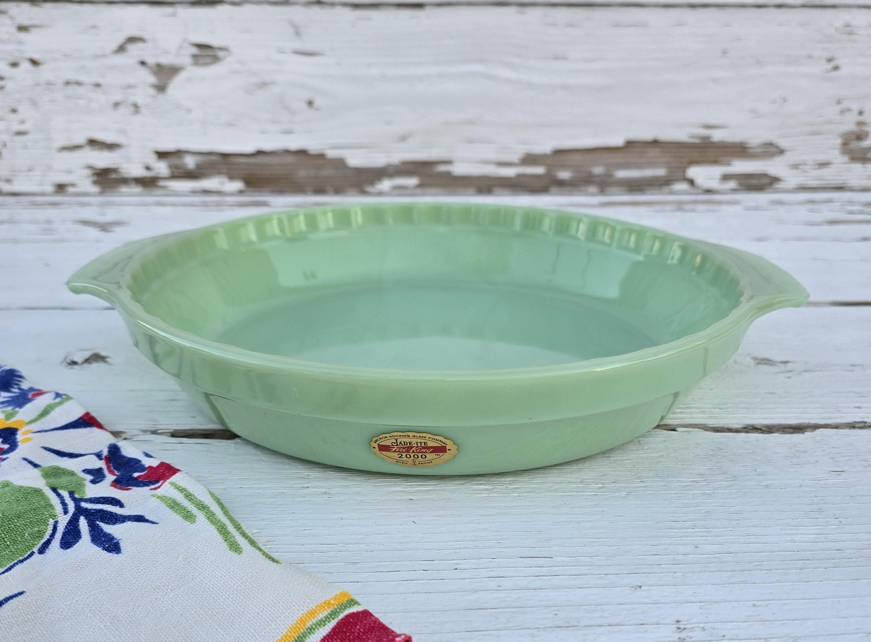 Fire King Pie Plate - Etsy Fire King Pie Plate - Etsy