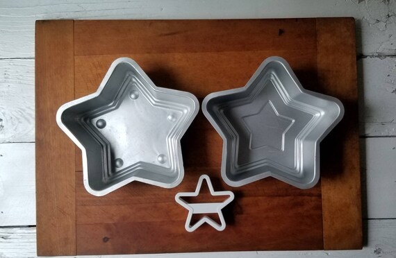 Vintage Mirro Aluminum Star Cake & Jello Pan Star Baking and Jello