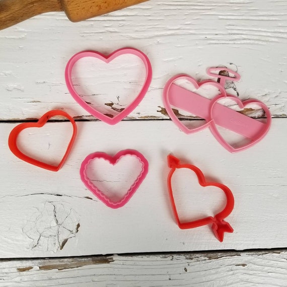 Valentine cookie cutter set