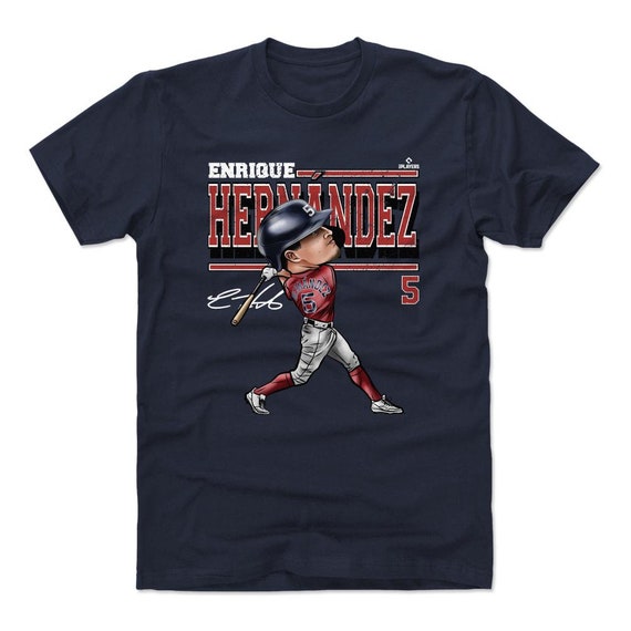 Enrique Hernandez Men's Cotton T-shirt Boston Baseball 