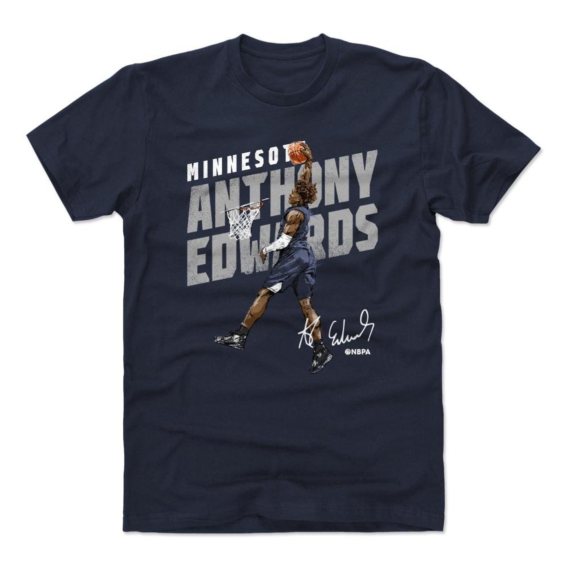 anthony edwards slam shirt