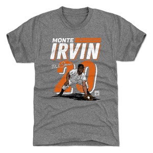 Monte Irvin Men&#39;s Premium T-Shirt - New York Baseball Monte Irvin Dash WHT
