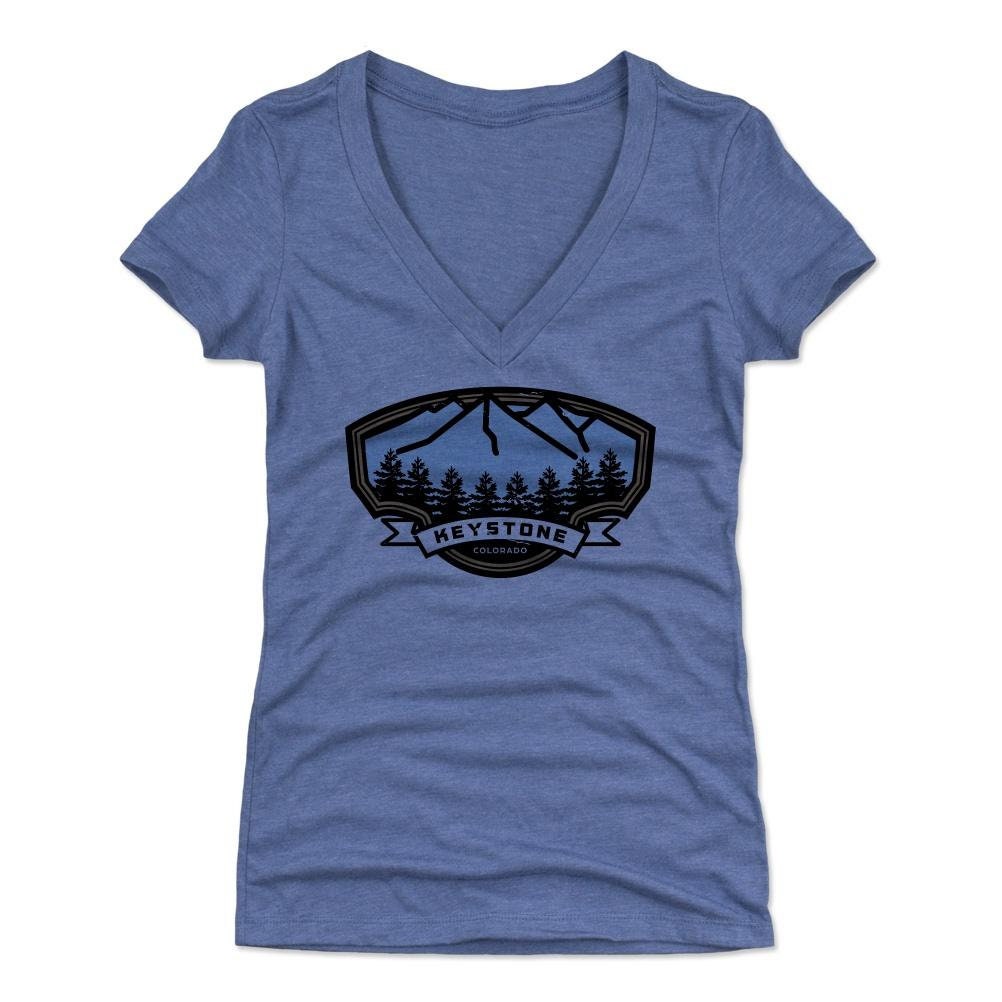 Keystone Women's V-Neck T-Shirt Colorado Lifestyle | Etsy
