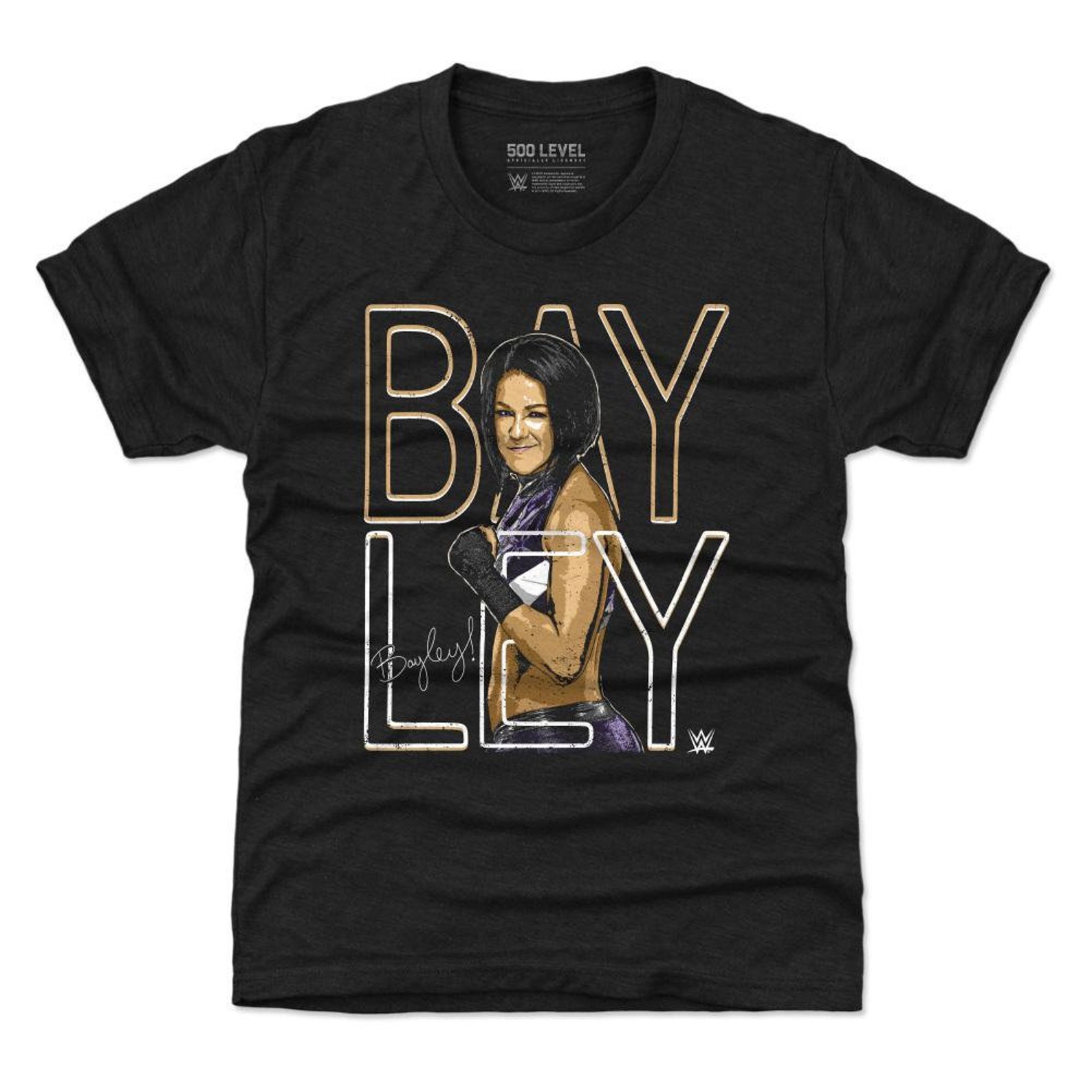 Bayley Kids T-Shirt Women Superstars WWE Bayley Name Outline | Etsy