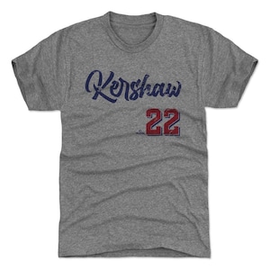 Clayton Kershaw Men&#39;s Premium T-Shirt - Los Angeles Baseball Clayton Kershaw Los Angeles D Script