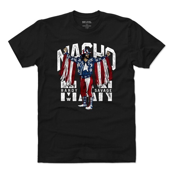 Cotton T-shirt Legends Wwe Macho Man 