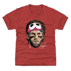 Bryce Harper Kids T-Shirt - Philadelphia Baseball Bryce Harper Headband WHT