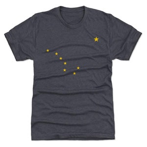Alaska Men&#39;s Premium T-Shirt - Alaska Lifestyle Alaska Flag WHT