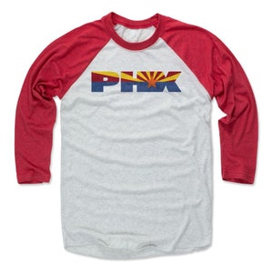 Phoenix Men&#39;s Baseball T-Shirt - Arizona Lifestyle Phoenix Arizona PHX Flag