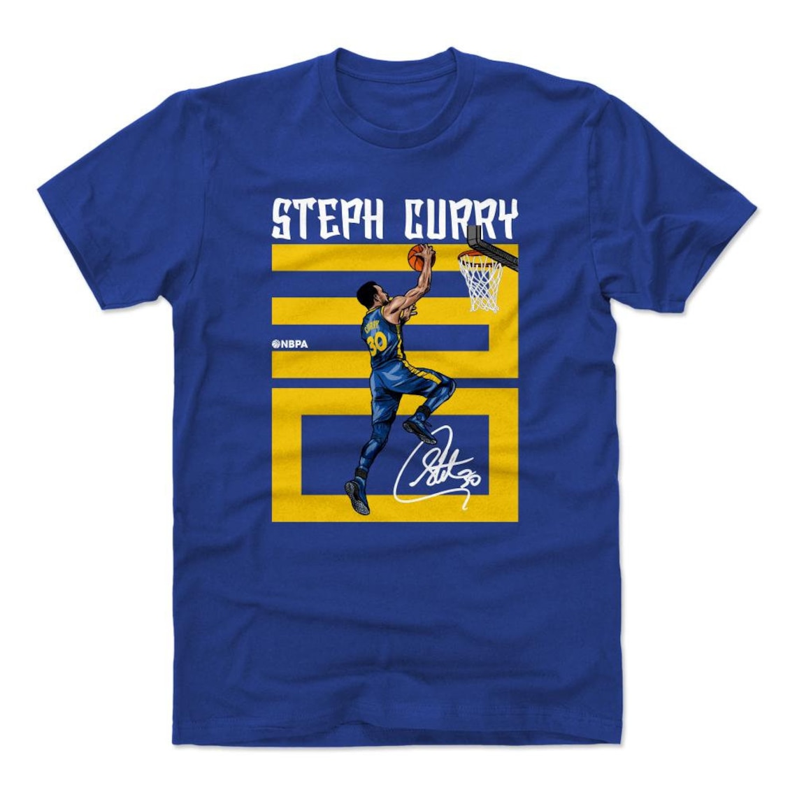 Steph Curry Men's Cotton T-shirt Golden State Basketball - Etsy