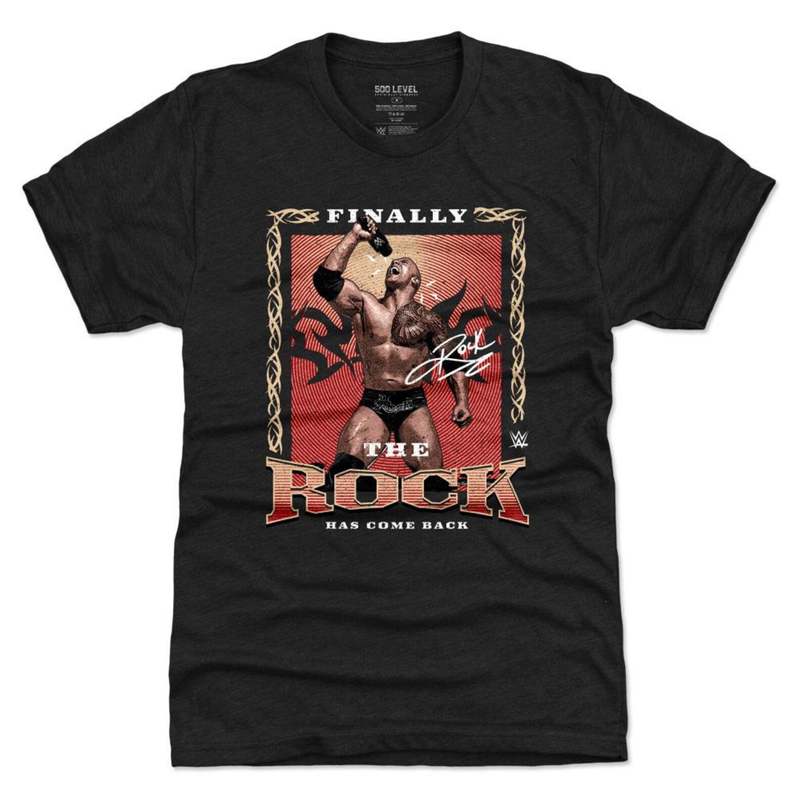 The Rock Men's Premium Tshirt Legends Wwe the Rock Come Etsy