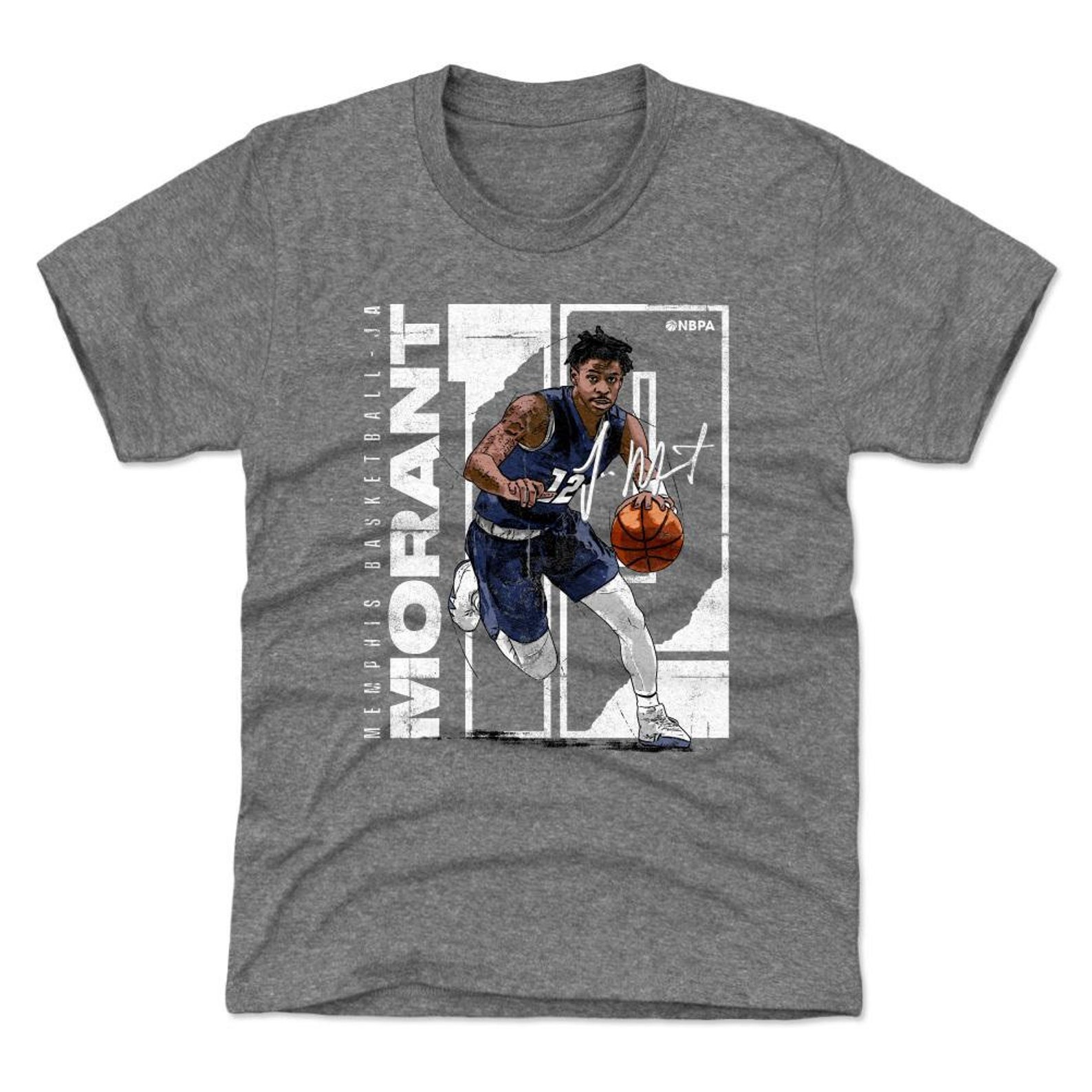 Ja Morant Kids T-Shirt Memphis Basketball Ja Morant Stretch | Etsy