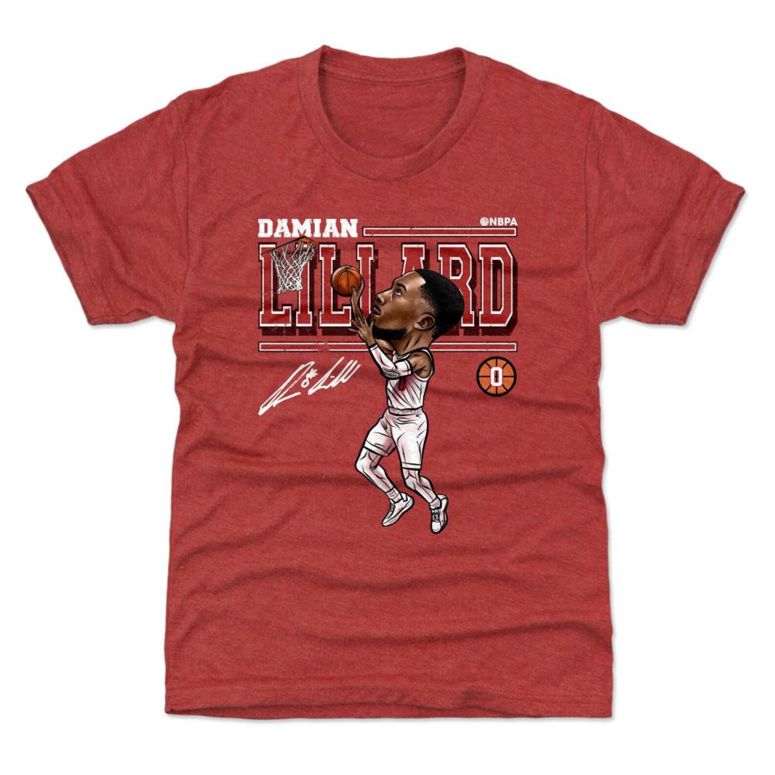 Damian Lillard Kids T-Shirt Portland Basketball Damian | Etsy