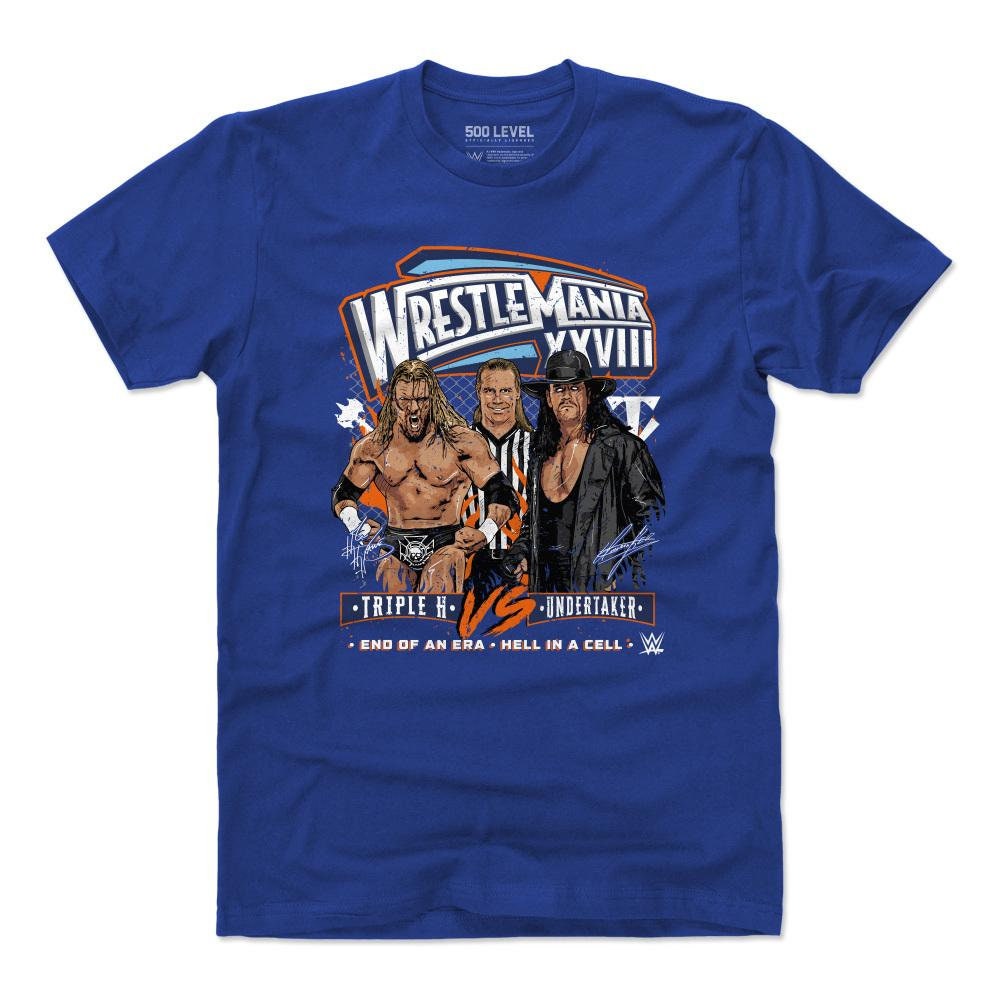 Cotton T-shirt Wrestlemania WWE | Etsy 