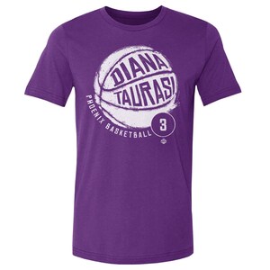 Diana Taurasi Men&#39;s Cotton T-Shirt - Phoenix WNBPA Diana Taurasi Phoenix Basketball WHT