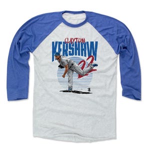 Clayton Kershaw Men&#39;s Baseball T-Shirt - Los Angeles Baseball Clayton Kershaw Rise B