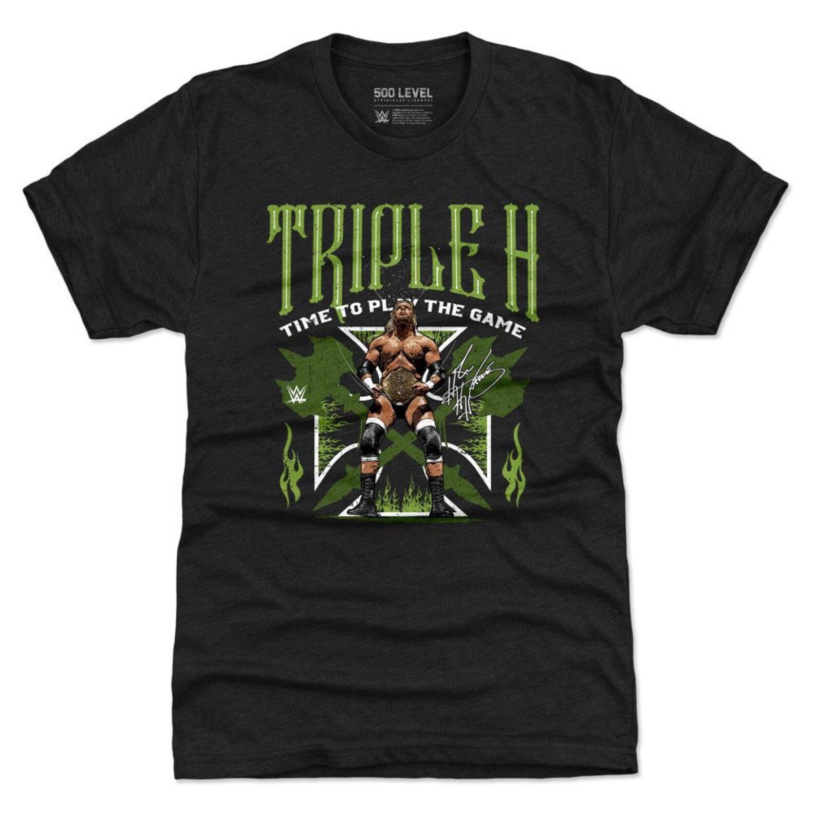 Triple H Men's Premium T-shirt Superstars Wwe Triple H | Etsy