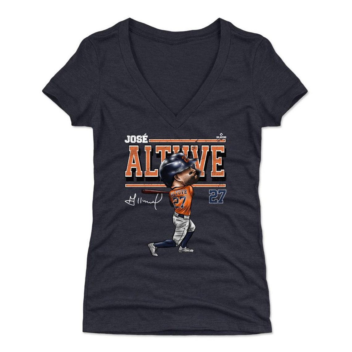 Jose Altuve Women's V-Neck T-Shirt Houston Baseball Jose | Etsy