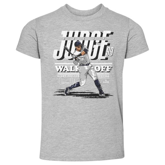 Aaron Judge Kids T-Shirt - 'Walk It' Graphic, Officially Licensed, Youth Baseball Tee - View #14