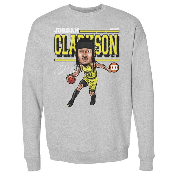 Jordan Clarkson Men's Crewneck Sweatshirt Utah Basketball Jordan