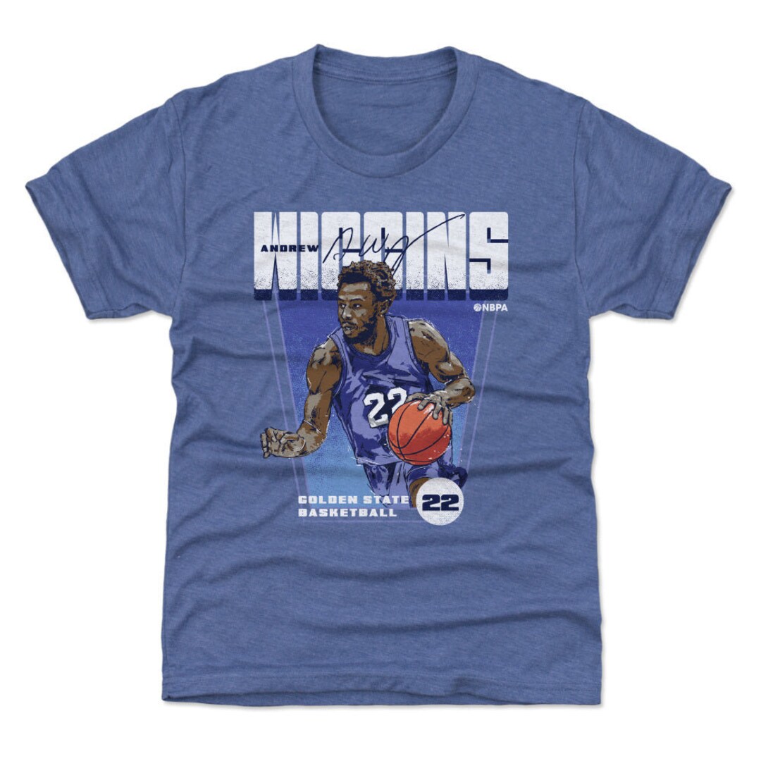 Andrew Wiggins Kids T-shirt - Golden State Basketball Andrew Wiggins Golden  State Premiere WHT - Etsy Canada