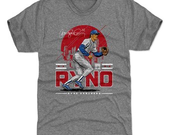 Chicago Cubs Gray Evergreen Tri-Blend T-Shirt