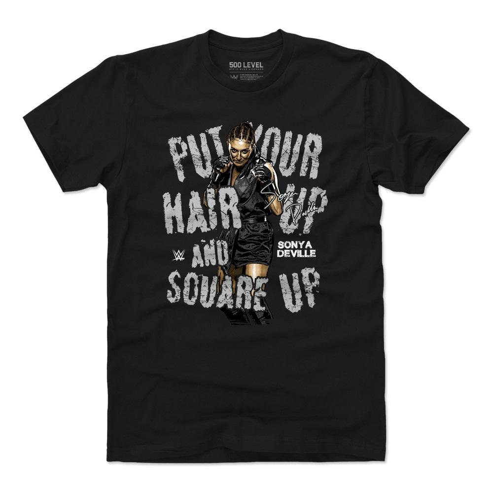 WWE Authentic Wear Sonya Deville Square Up Womens T-Shirt Black Medium WWE Authentic Wear Sonya Deville Square Up Womens T-Shirt Black Medium
