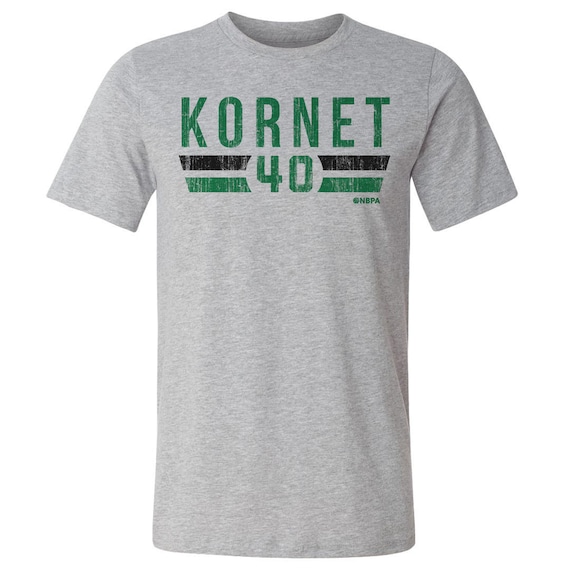 Luke Kornet Men's Cotton T-shirt Boston Basketball Luke Kornet