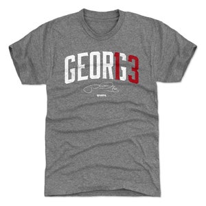 Paul George Men&#39;s Premium T-shirt - Los Angeles C Basketball Paul George Name Number R Wht