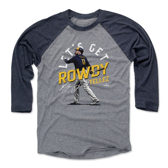 Rowdy Tellez Men's Baseball T-shirt Milwaukee Baseball 