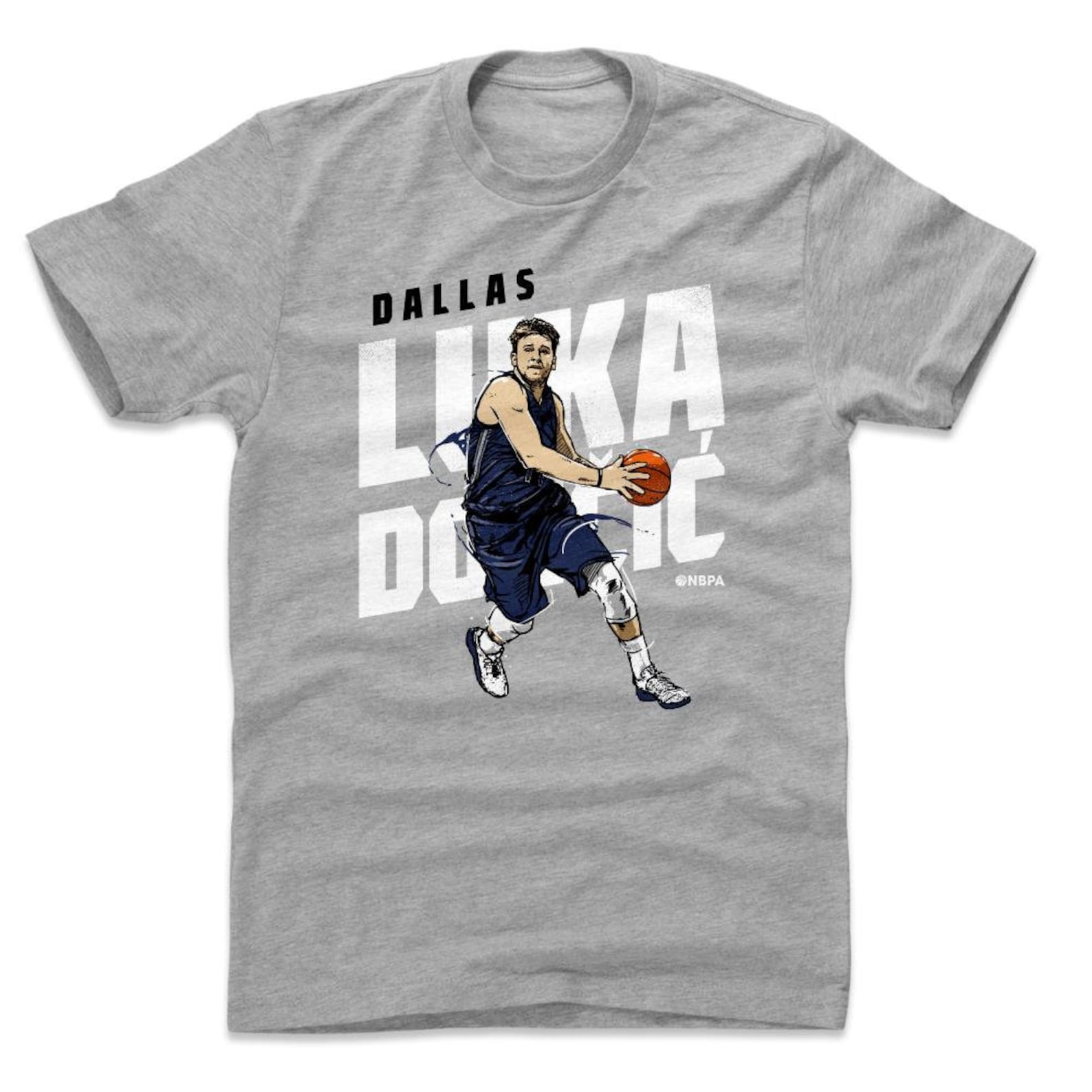 Luka Doncic Men's Cotton T-shirt Dallas Basketball Luka | Etsy