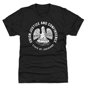 Louisiana Men&#39;s Premium T-Shirt - Louisiana Lifestyle Louisiana Seal WHT