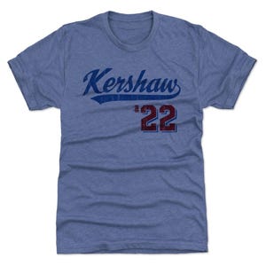 Clayton Kershaw Men&#39;s Premium T-Shirt - Los Angeles Baseball Clayton Kershaw Script B