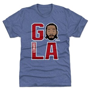 Kawhi Leonard Men&#39;s Premium T-shirt - Los Angeles C Basketball Kawhi Leonard Go La R Wht