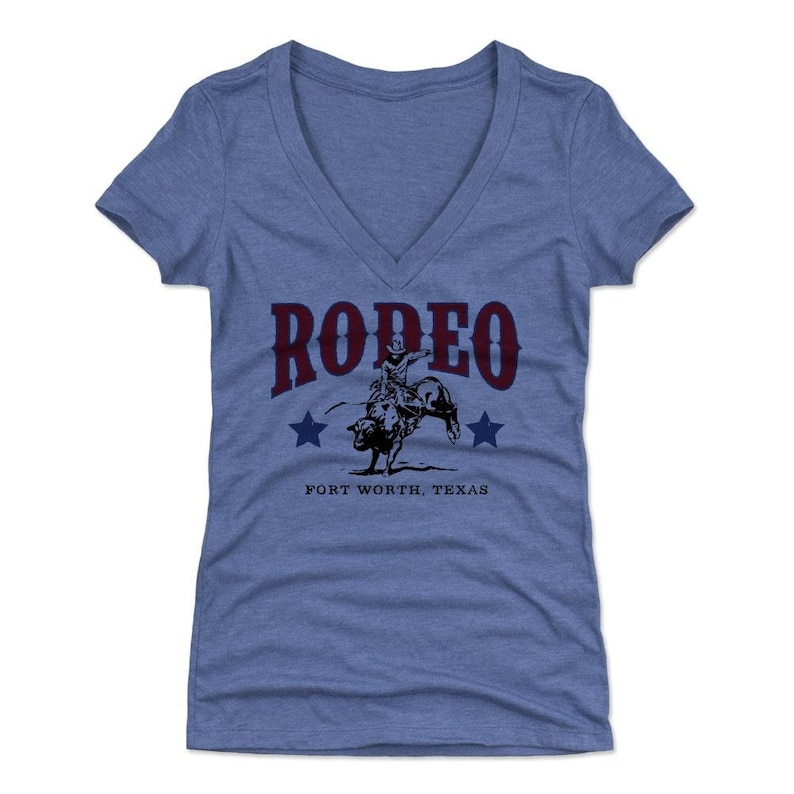 Dallas Women/'s V-Neck T-Shirt Texas Lifestyle Fort Worth Texas Rodeo